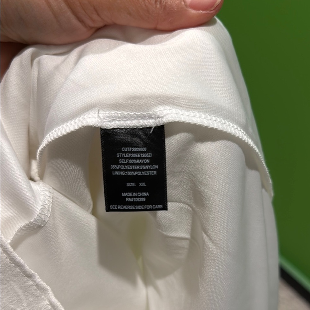 Trixxi White Dress XXL - Picture 7 of 7